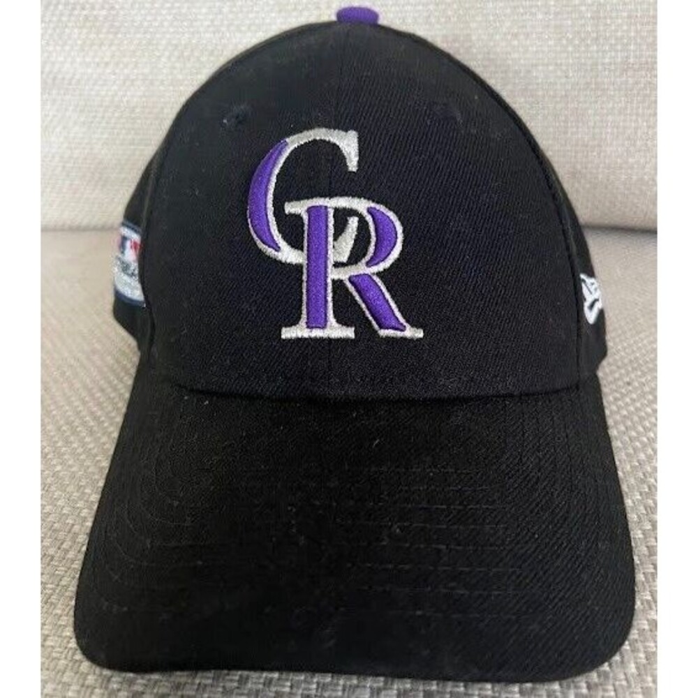 New Era Colorado Rockies 2018 Post Season 9Forty Adjustable Youth Hat Embroidere